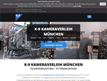 Tablet Screenshot of k-9tv.de